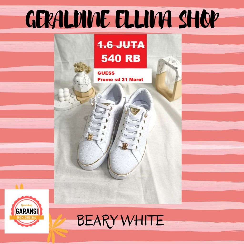 SALE Sepatu sneakers Guess pria original store BEARY