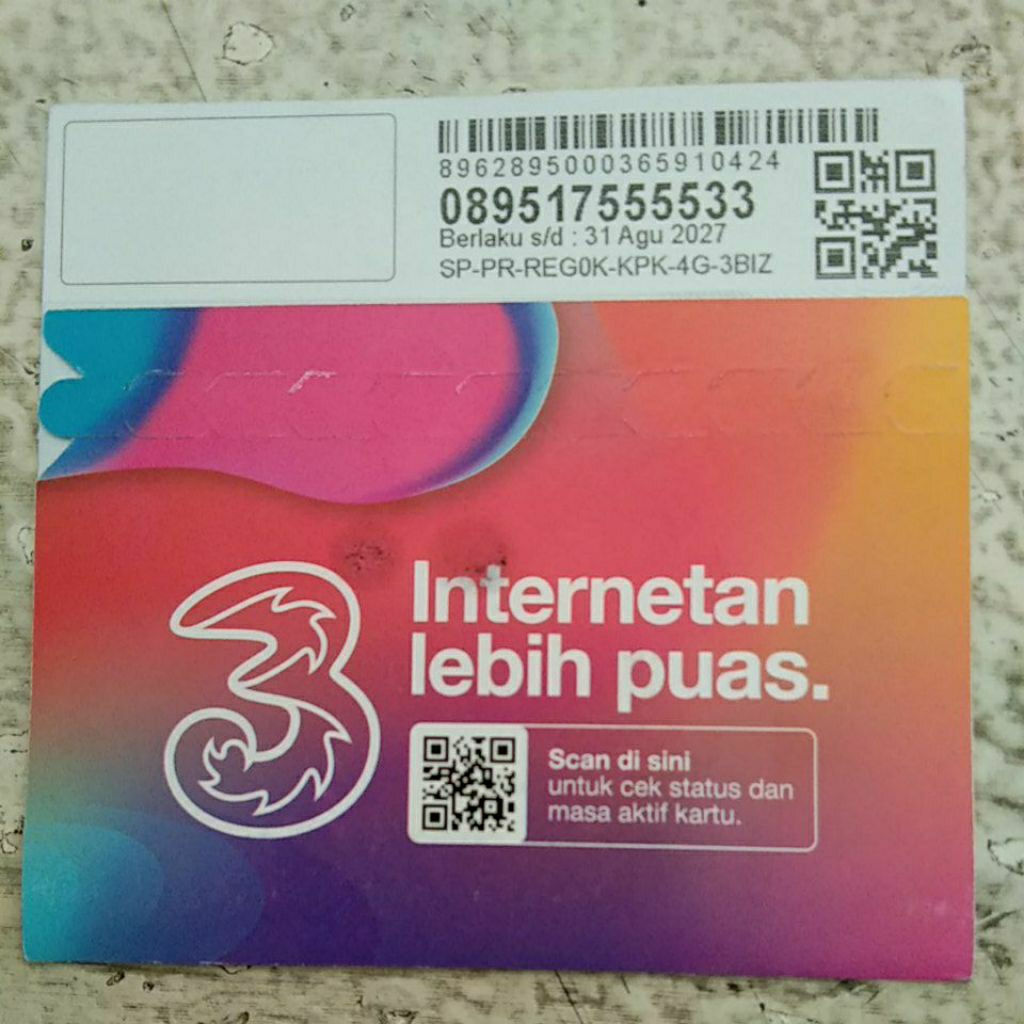 Perdana Nomor cantik tri