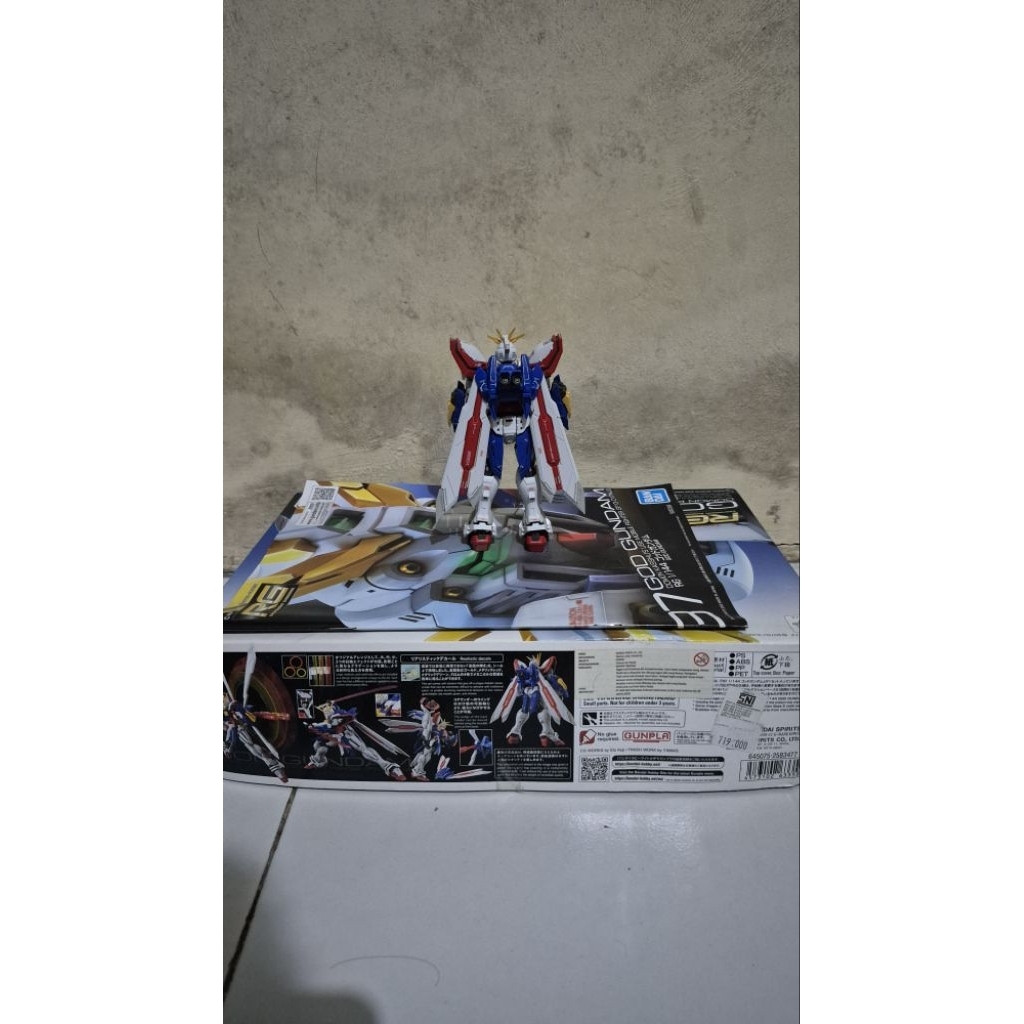 RG God Gundam - Original Bandai
