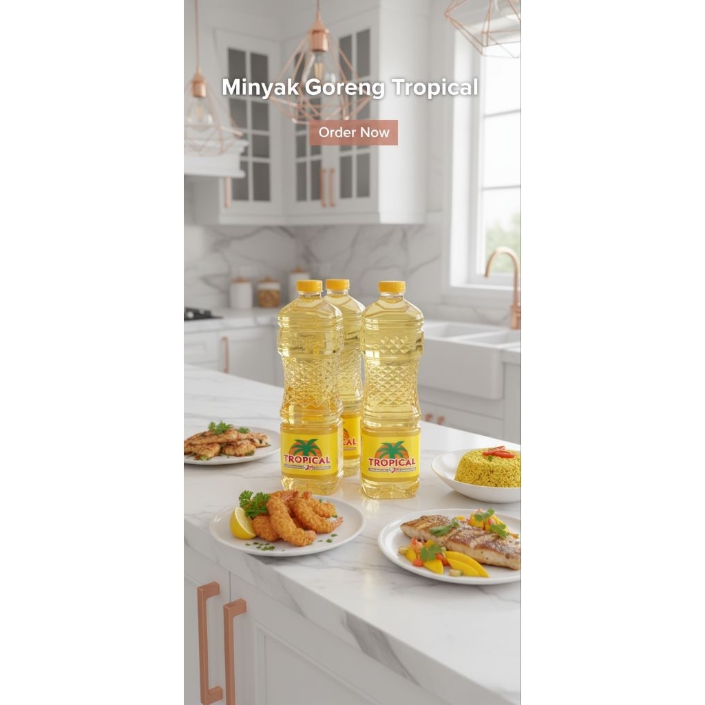 Tropical Minyak Botol 1liter