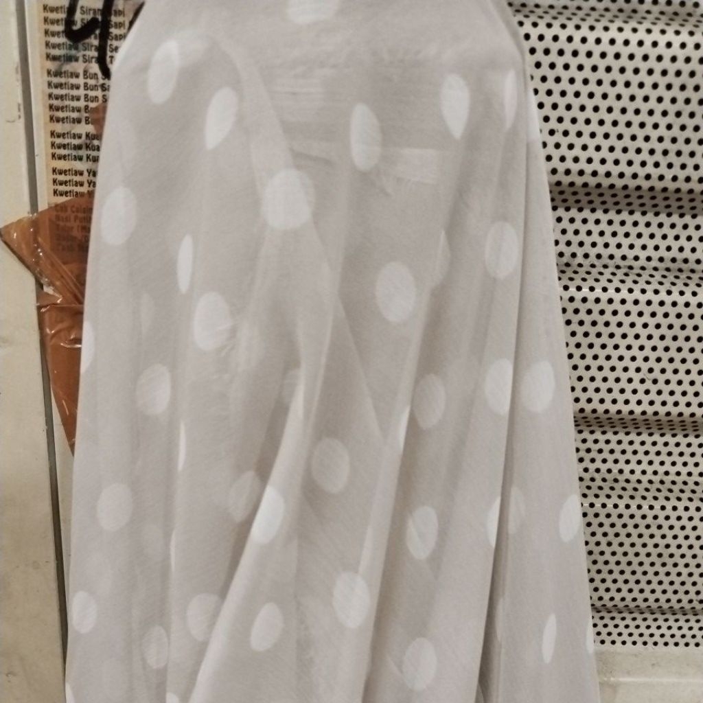 Kain Chiffon silk / bahan sifon silki