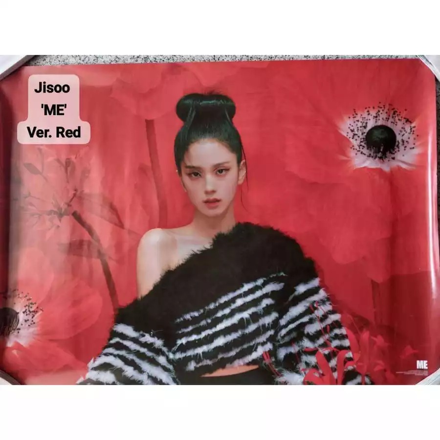 JISOO ME Ver. - Official Poster BLACKPINK
