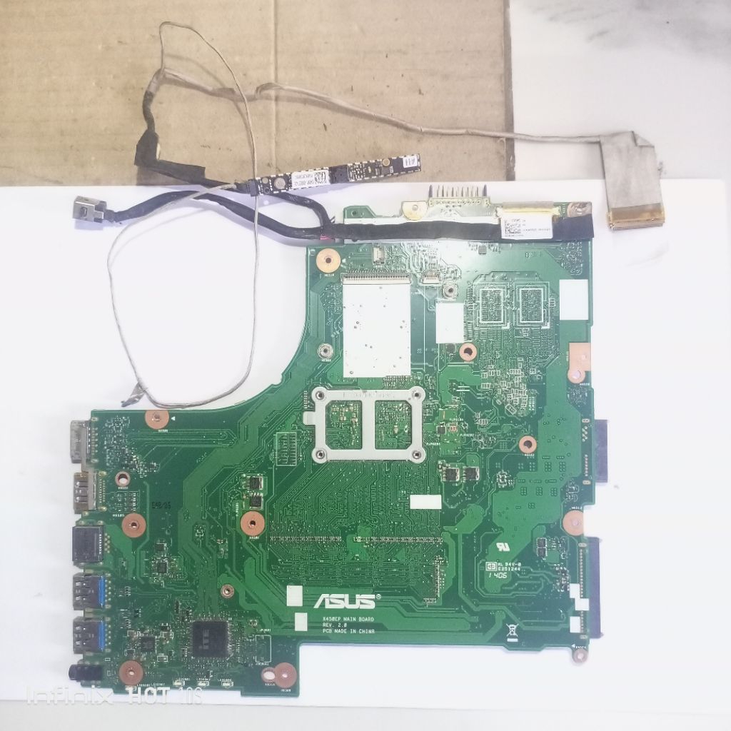 Motherboard mainboard mesin asus x450ea series asus x450ep x452 x452e amd e1 ori