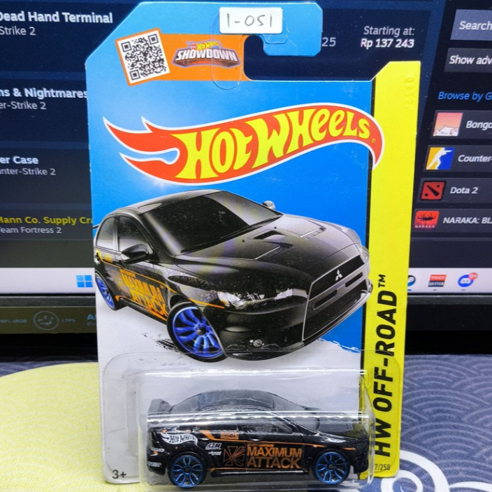Hot wheels 2008 lancer evolution