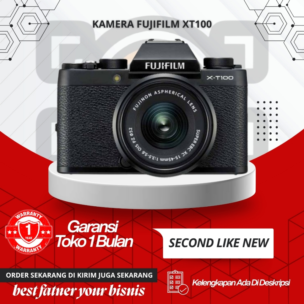 Kamera Fujifilm XT100 mulus fullset