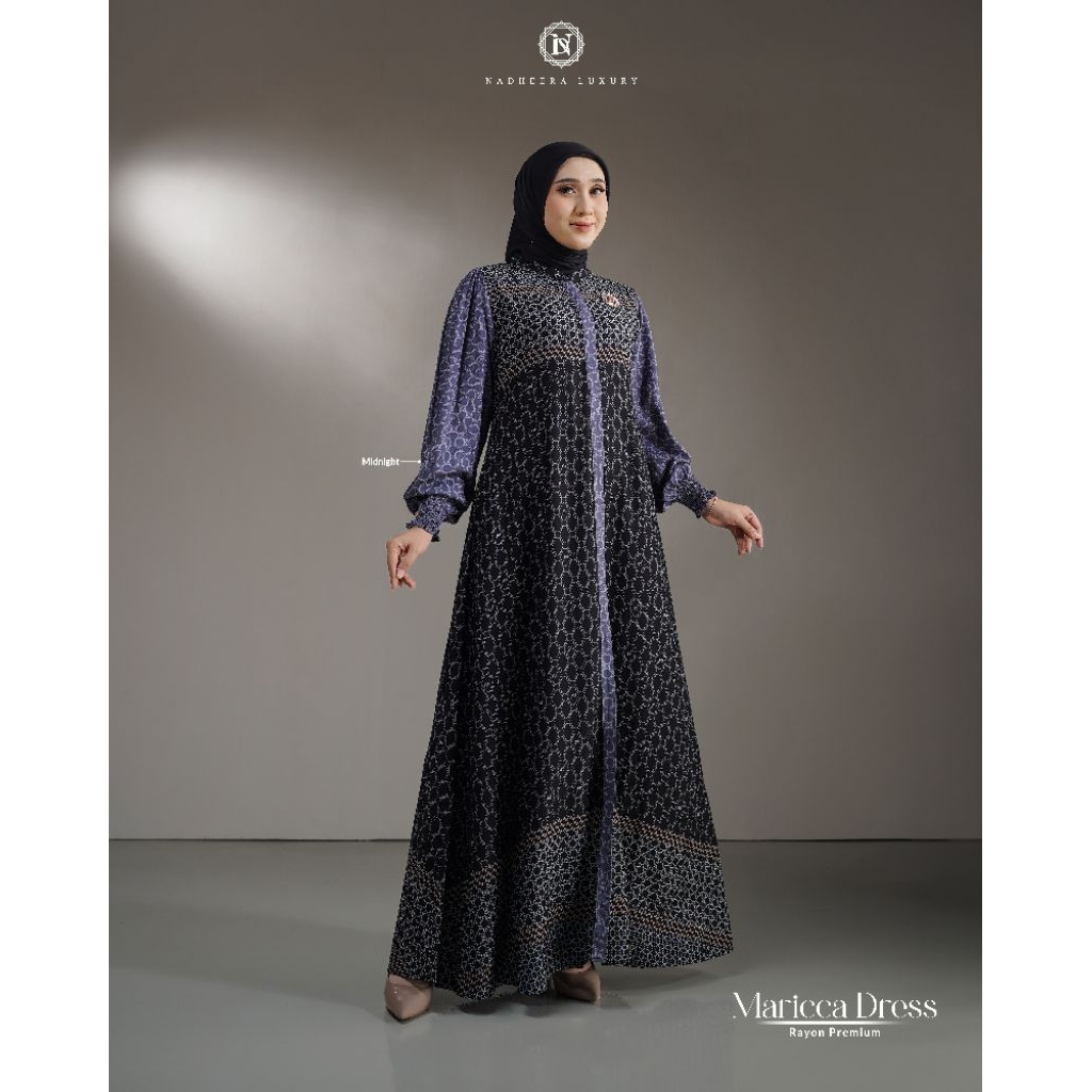 MARICCA DRESS||RAYON PREMIUM||NADHEERA LUXURY
