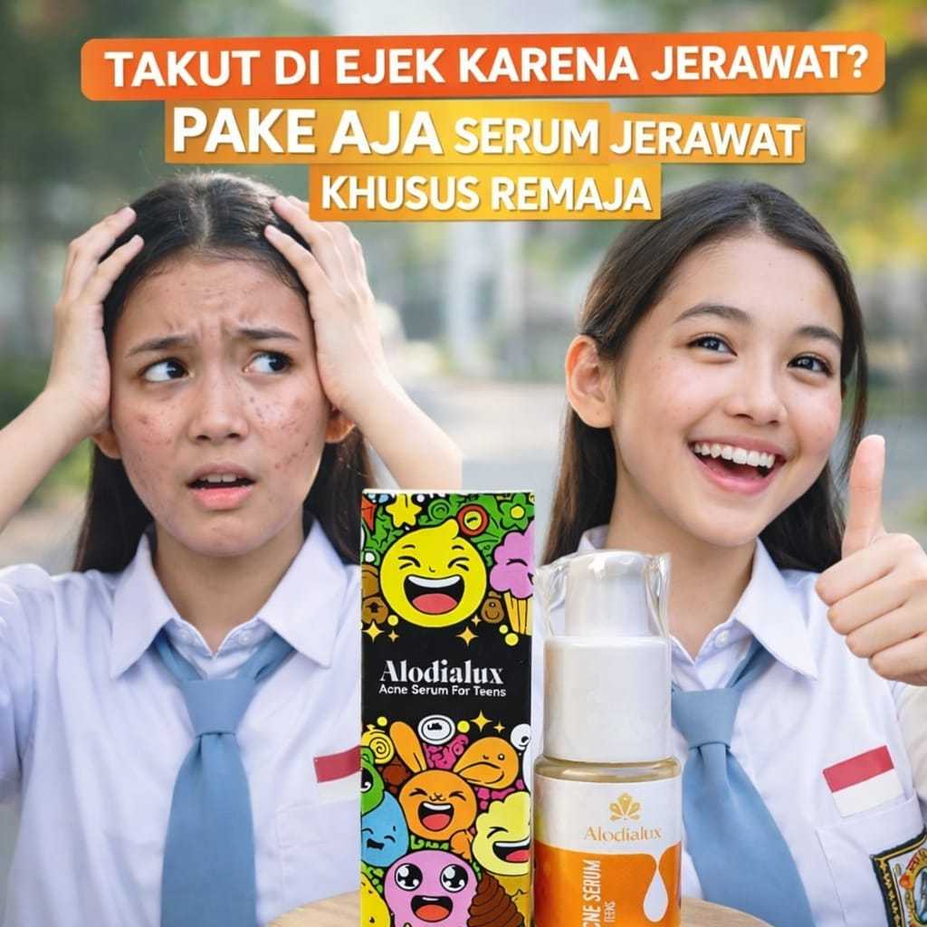 ALODIALUX - Serum Jerawat Khusus remaja - obat Jerawat ampuh - obat beruntusan - sembuhkan beruntusa