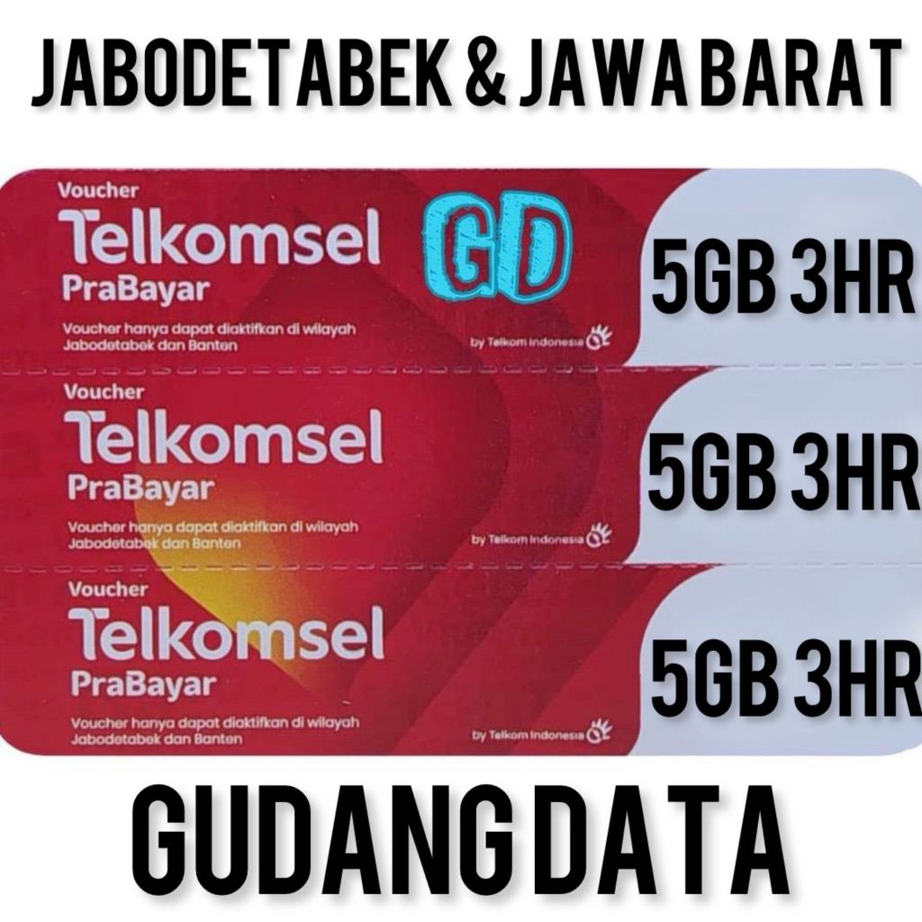 Voucher Telkomsel 5GB 3Hari