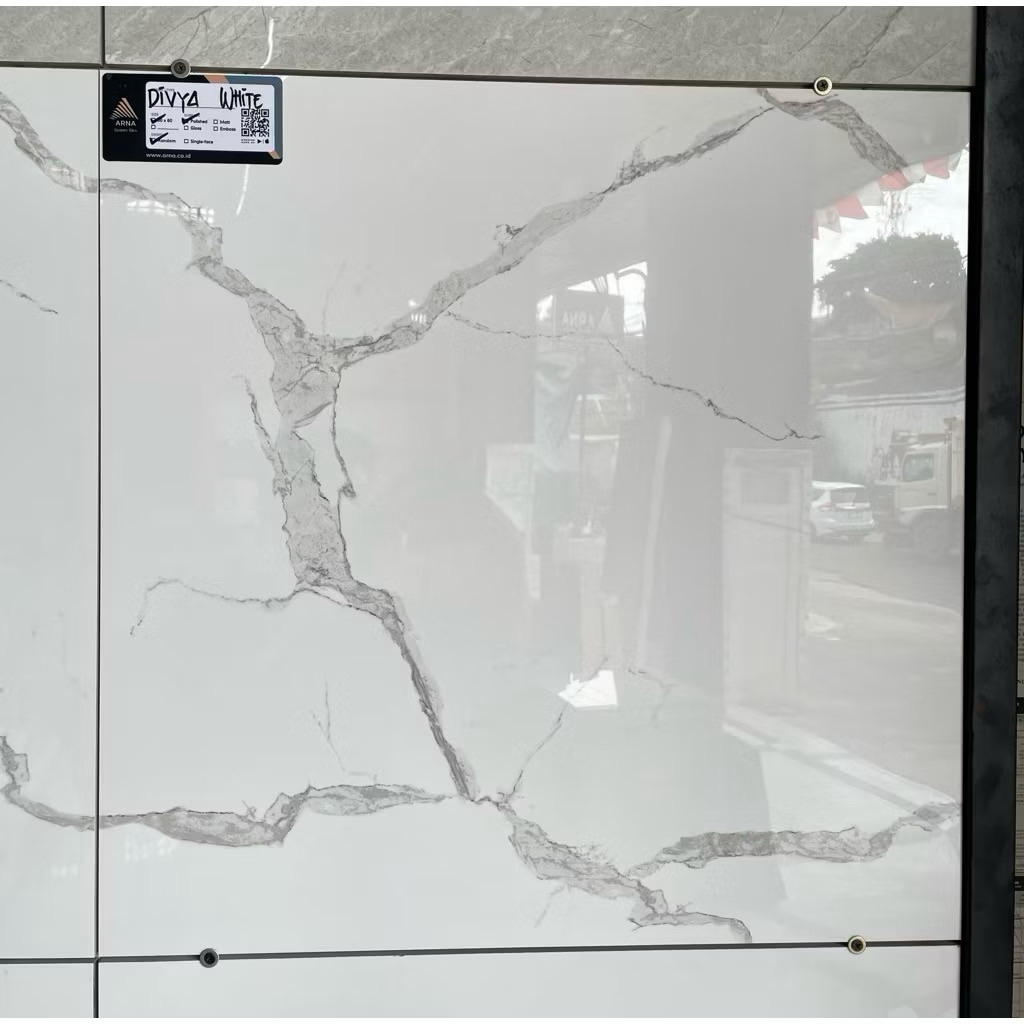 Granit 60x60 Arna Divya White | Glazed Polished