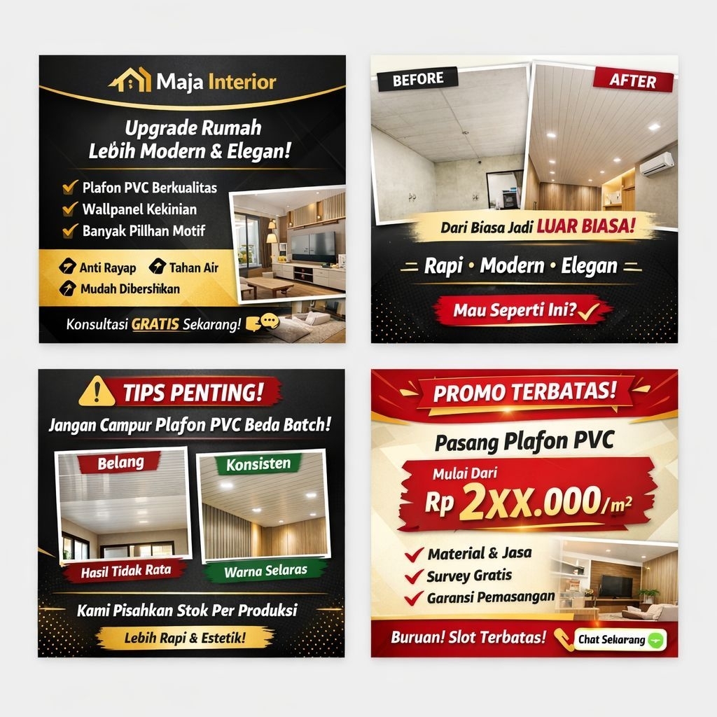 PLAFON PVC ZENITH DOFF