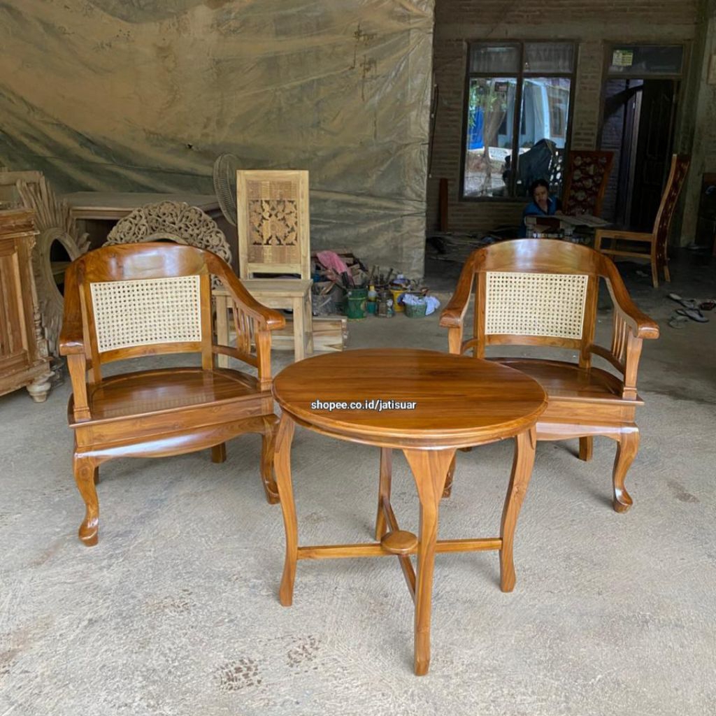 Kursi Teras Betawi Lenong kursi Jati