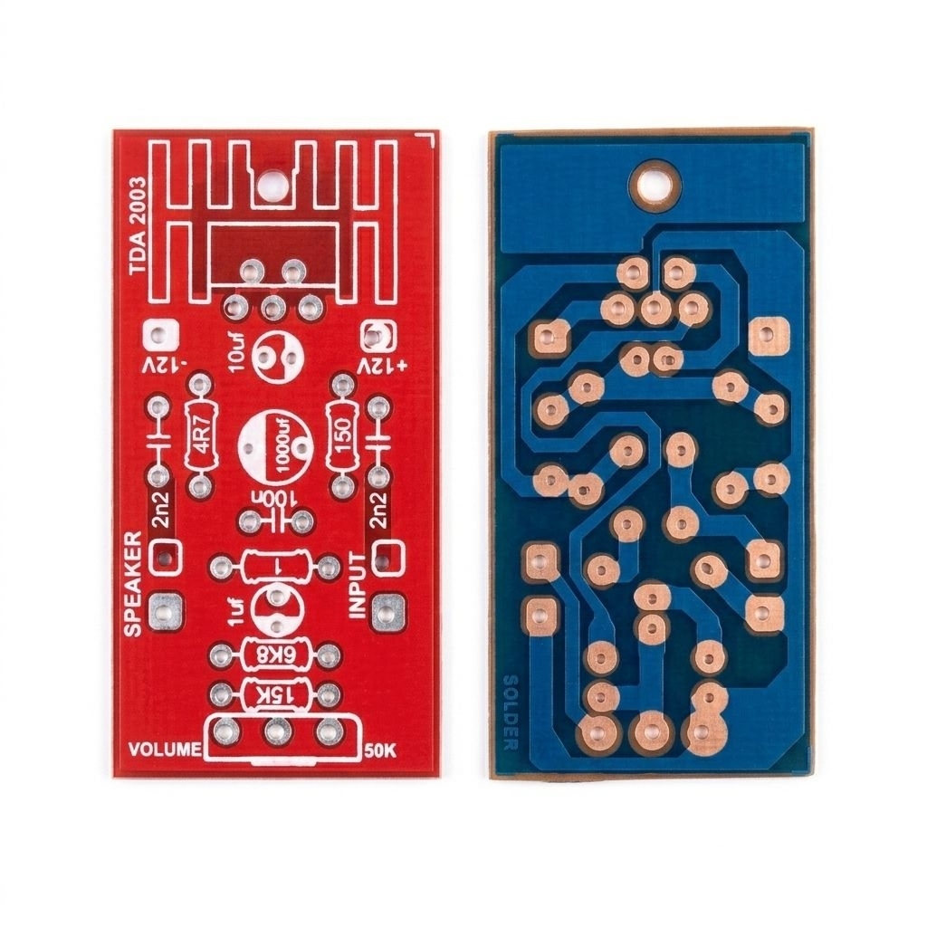 PCB Kit Power Amplifier Mini 12Volt ( Dapat 2 Pics )