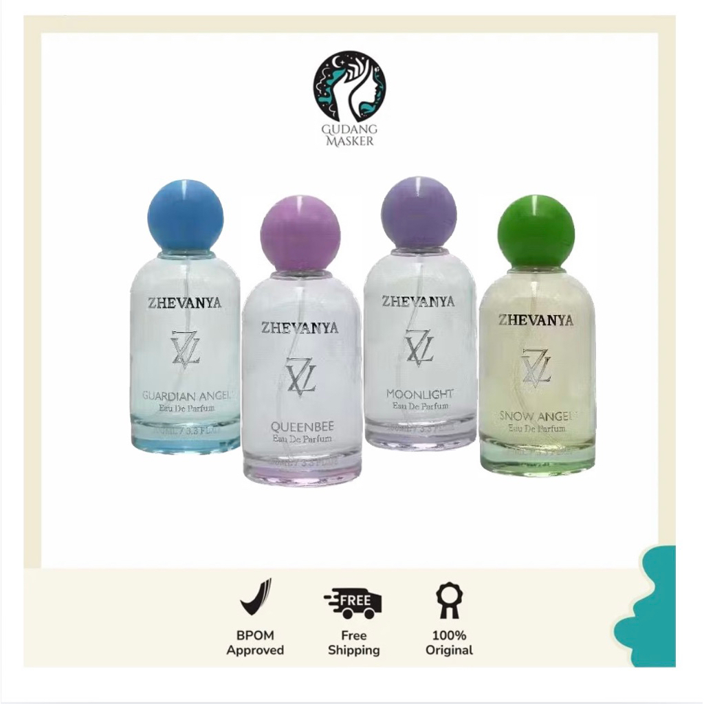 ZV Zhevanya Eau De Parfum 100 ml - EDP Parfume Wanita Wangi Tahan Lama