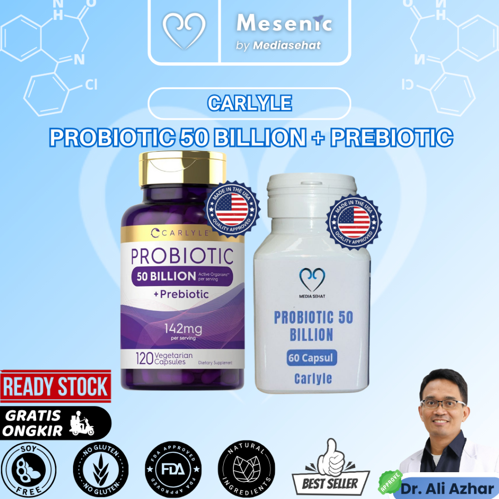 Probiotik 50 Billion + Prebiotik