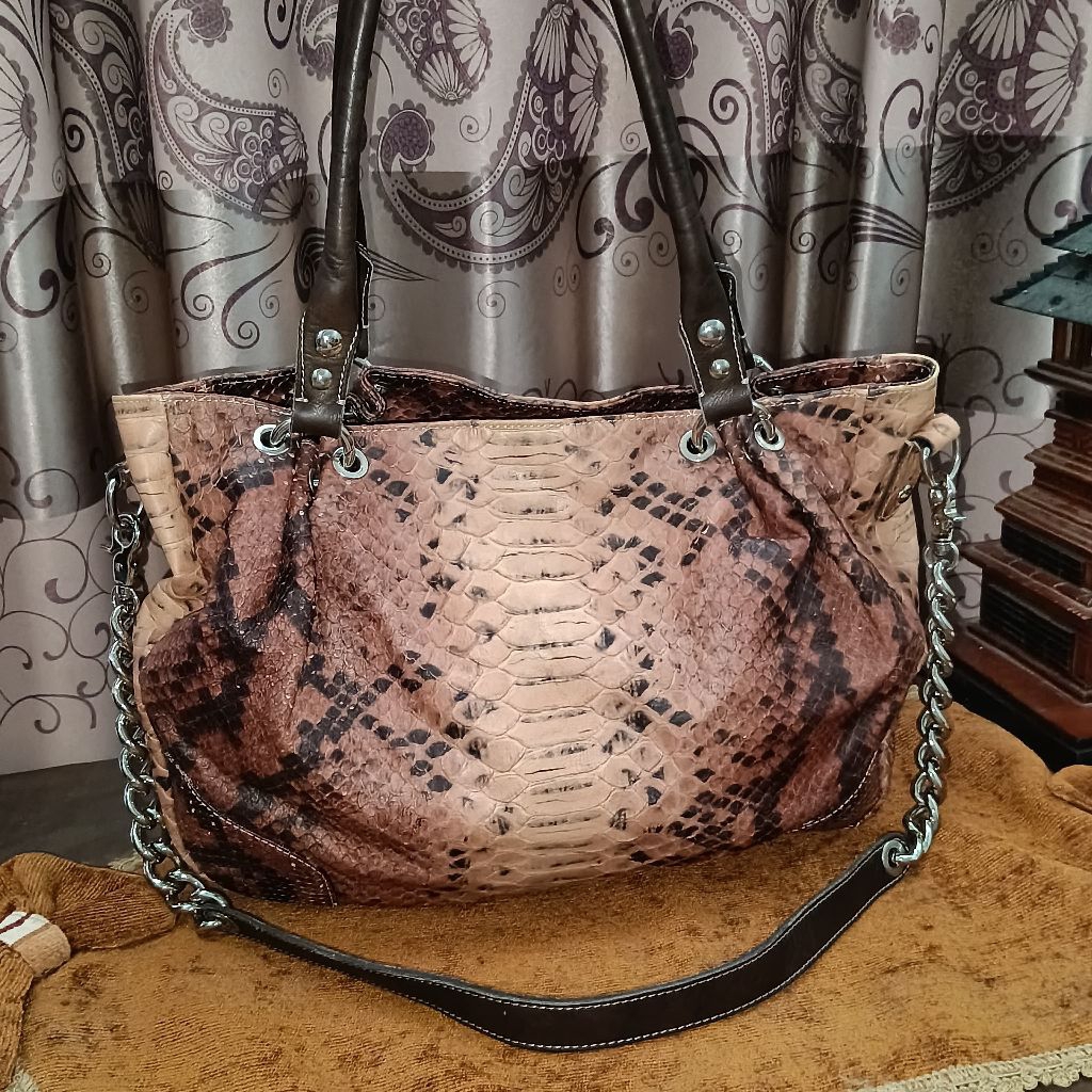 Tas Tote Snake Skin