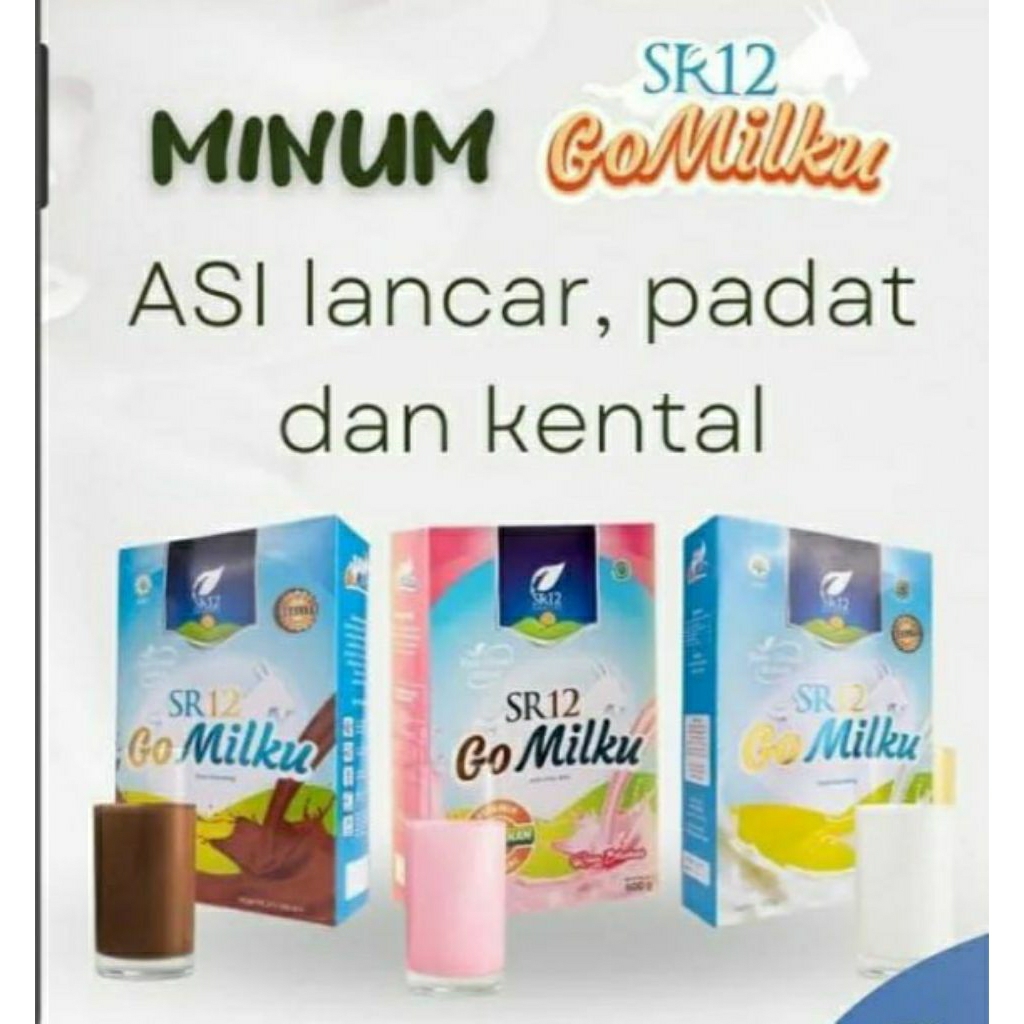 Susu Kambing GO MILKU SR12 | Besar 600gr