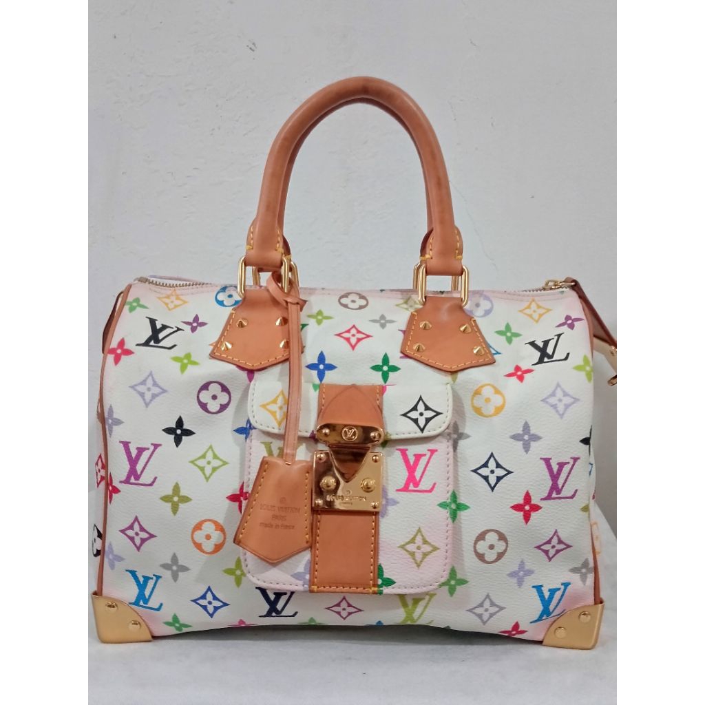 Preloved LV SP0033 multicolore Speedy 30