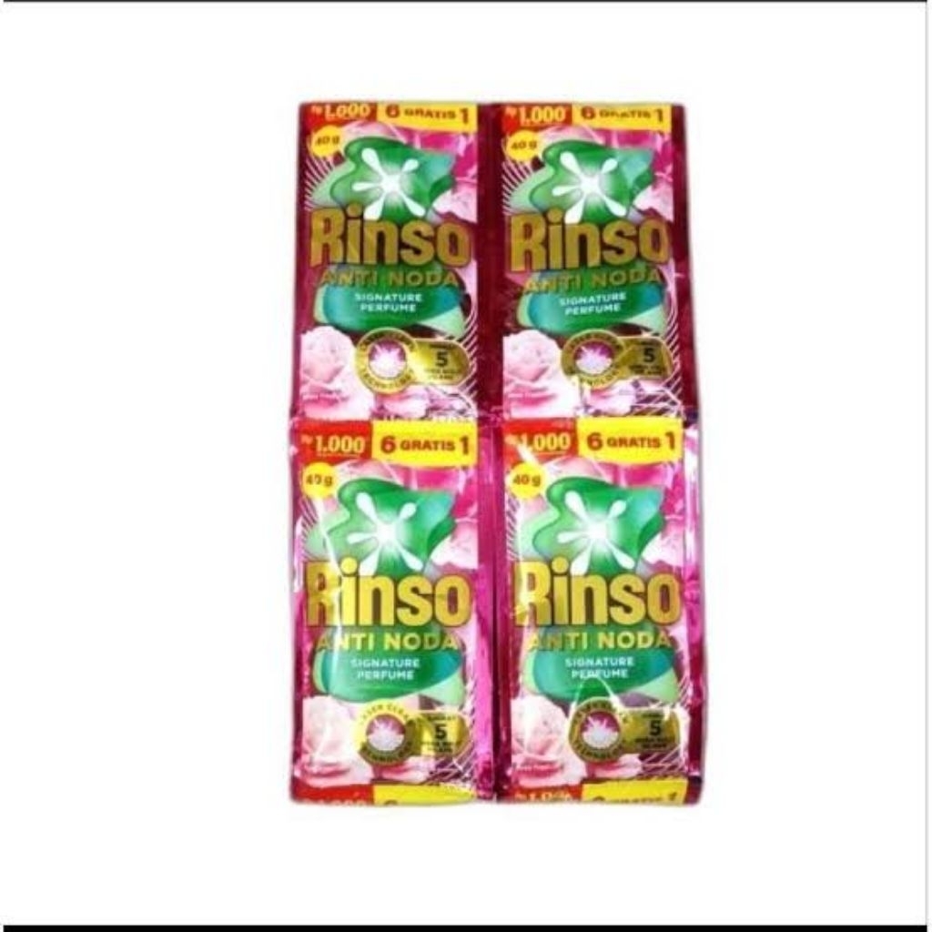 Rinso Cair Sachet 1 Renceng (6Sachet)