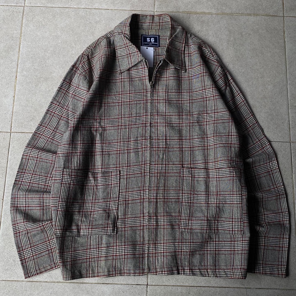 SG Cuakepp Vintage Casual Tartan Jacket