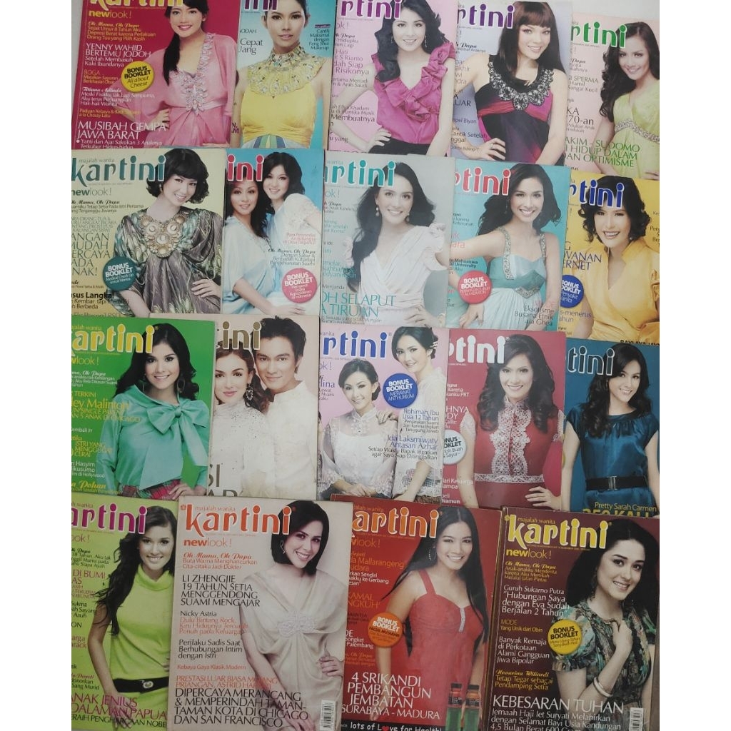 MAJALAH KARTINI 2009 BEKAS