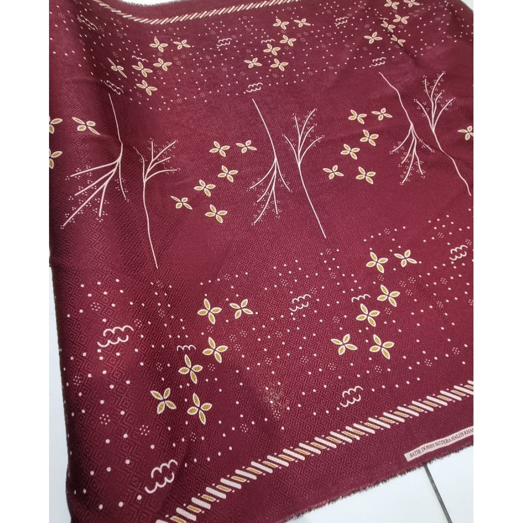 BAHAN BATIK DOBY BATIK DOBY SUTRA BATIK METRAN