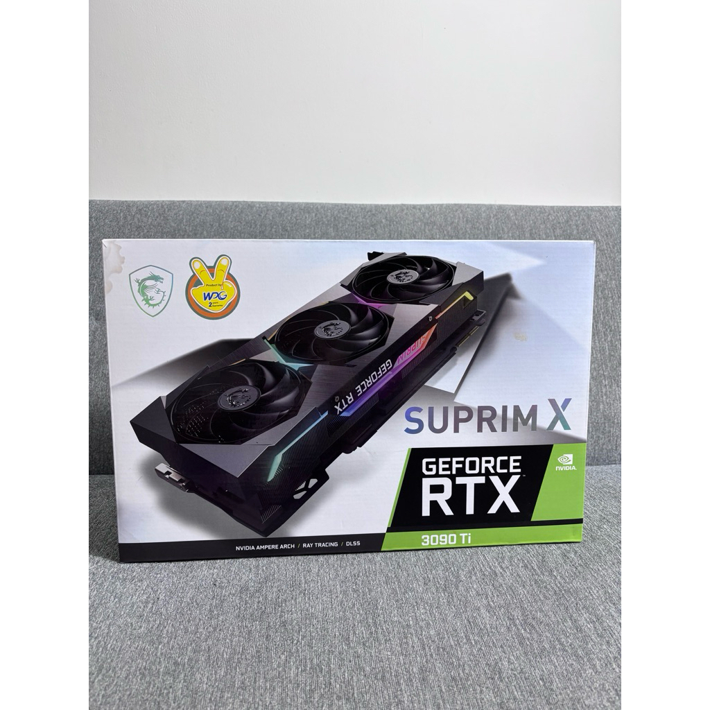 MSI RTX 3090 Ti Suprim X 24G (Second, Fullset)