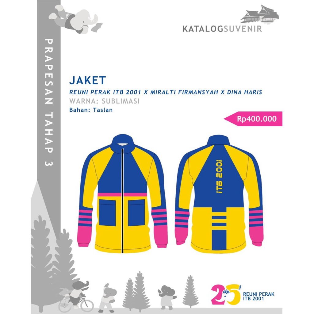 Jaket - Reuni 25 Tahun ITB 2001