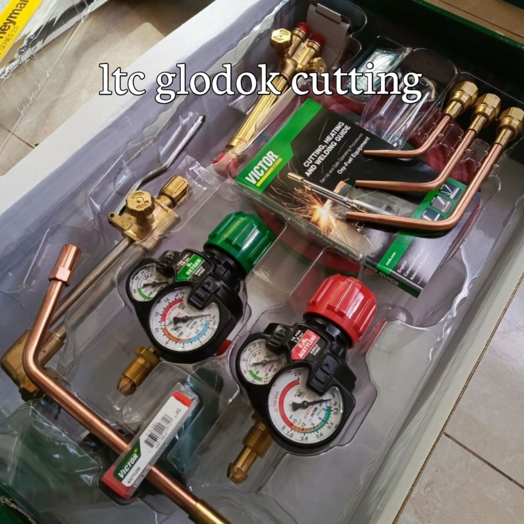 original victor journey man cutting torch set /blender las potong asli journey man
