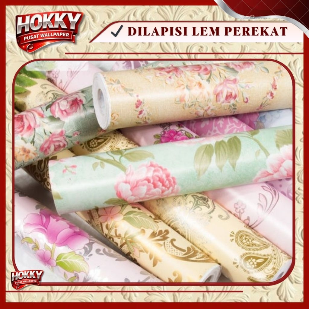 Wallpaper Sticker Dinding Ruang Tamu Motif Batik Wallpaper Dinding Terbaru