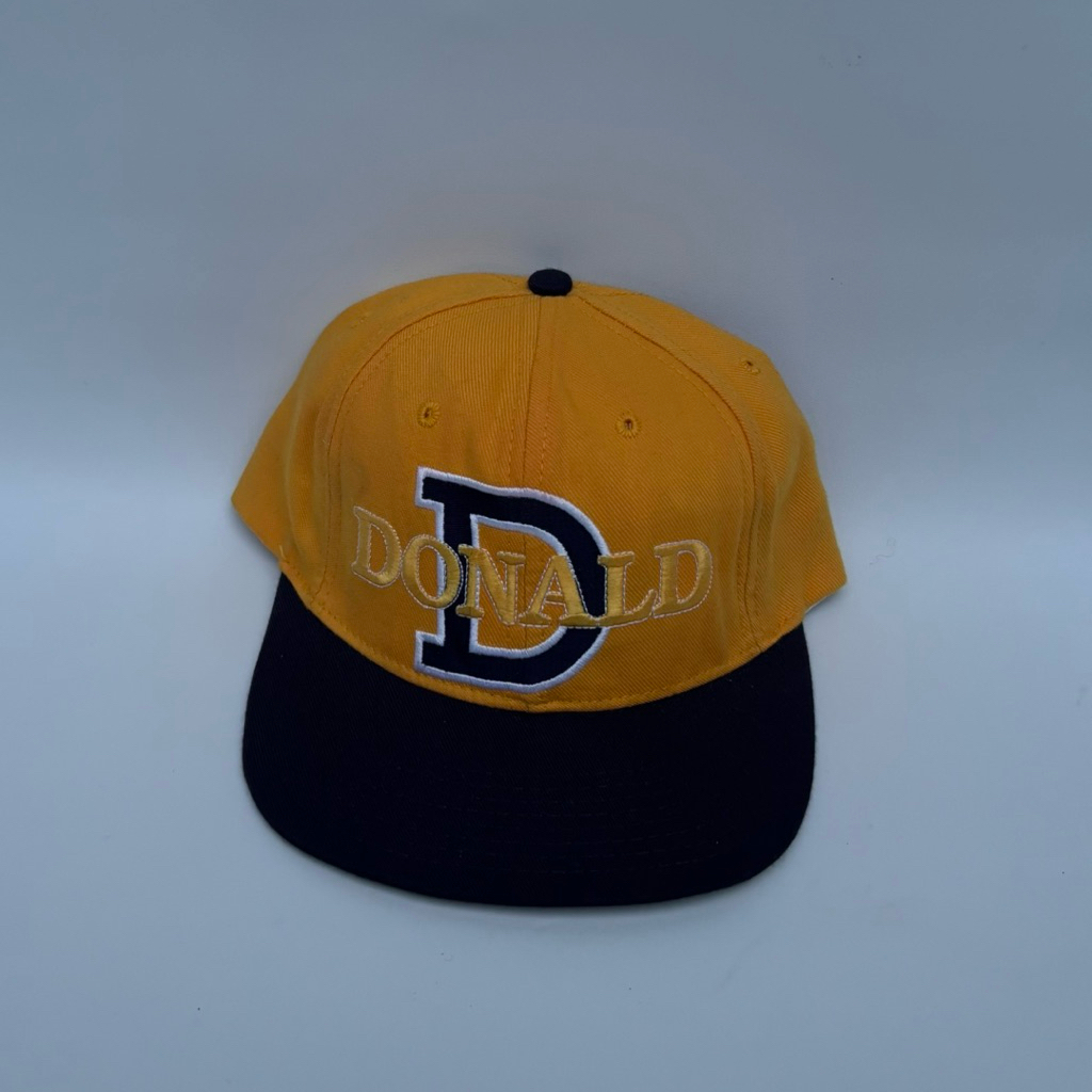 Vtg 90s Disney Donald Duck Snapback Hat