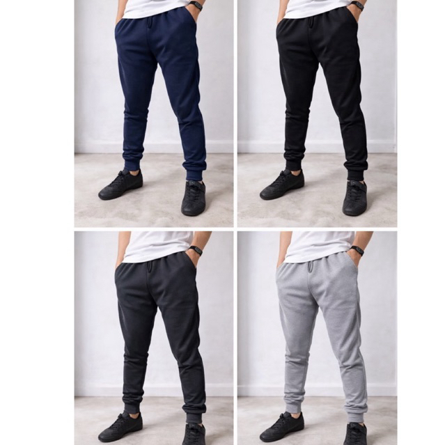 (Jumbo) Celana Jogger Jumbo Wanita Celana Pria Panjang Jumbo XL-XXL-XXXL-XXXXL Jogger training Jogge