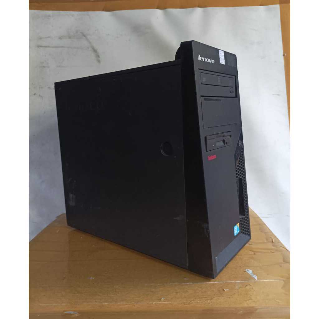 cpu lenovo thinkcentre tm7298 intel core duo e8400 ram 4gb ddr2 hardisk 250gb siap pakai
