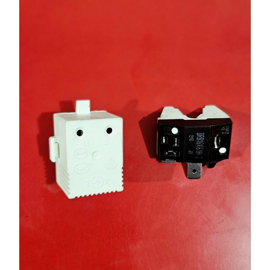 PTC + OVERLOAD RELAY KOMPRESOR KULKAS POLYTRON ORIGINAL
