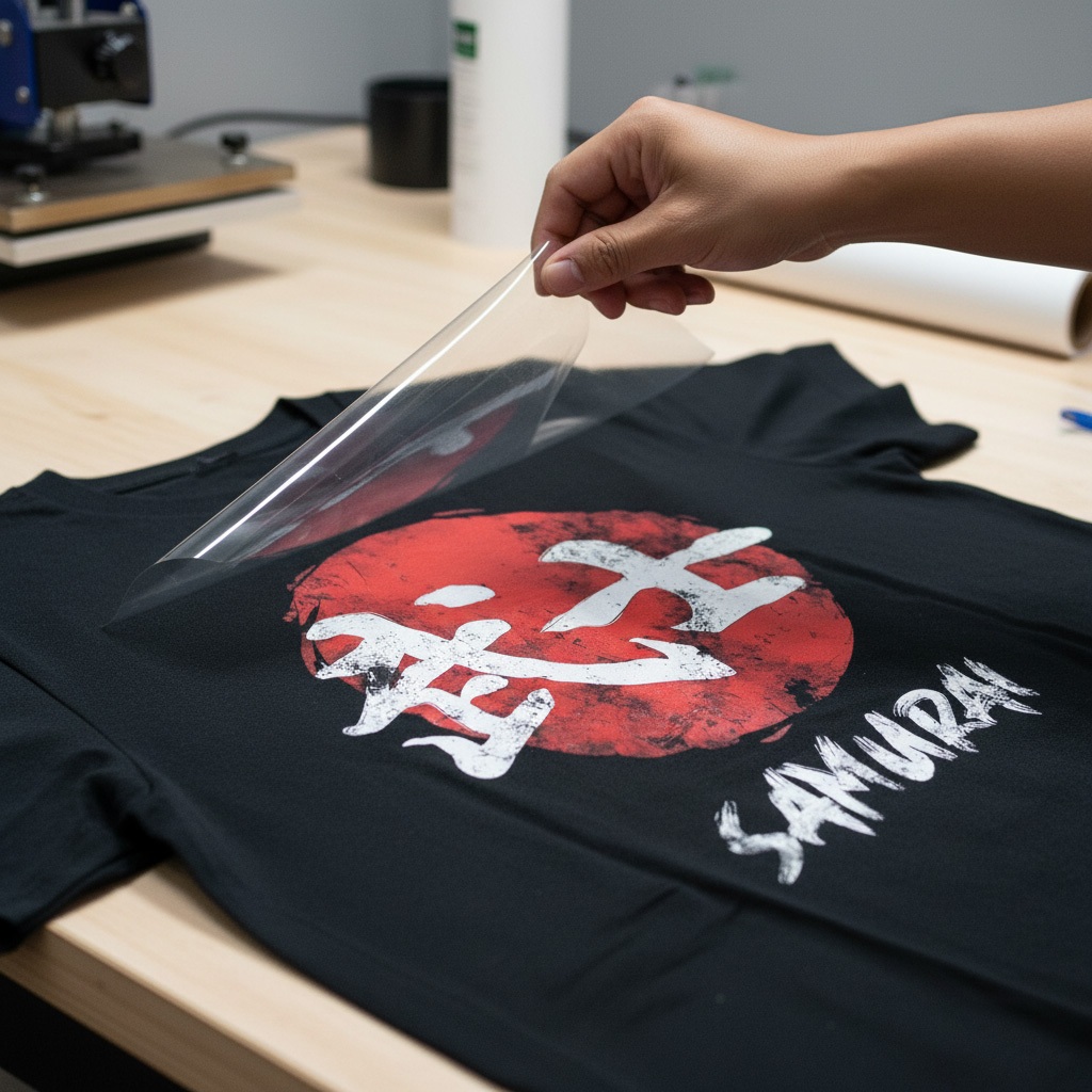 Sablon Setrika DTF Sablon Kaos Print DTF Gambar HURUF HIRAGANA JEPANG V2