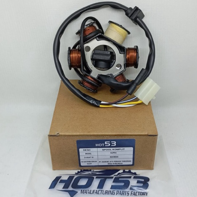 SPOOL ASSY SUPRA X/SPUL ASSY MOTOR SPUL LAMPU KOMPLIT SUPRA FIT LEGENDA GRAND