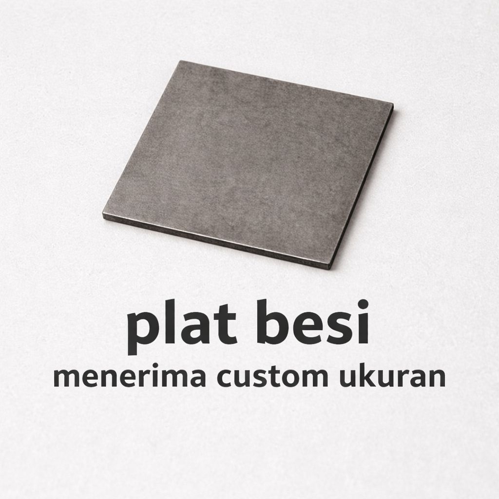 plat besi tebal 1cm x 15cm x 30cm
