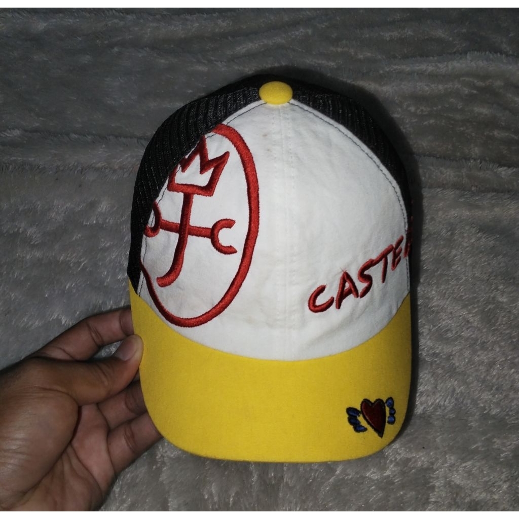 Topi CASTEL BAJAC Visor Pendek Second