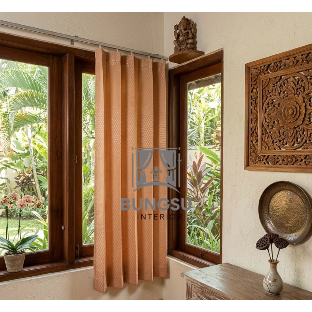 Gorden Rumah, Kaca, model Sido Plisket Premium