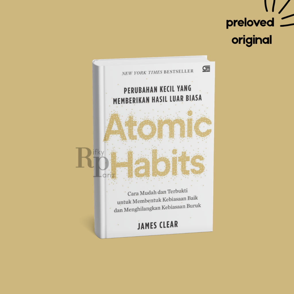 Preloved Buku Atomic Habits Bahasa Indonesia