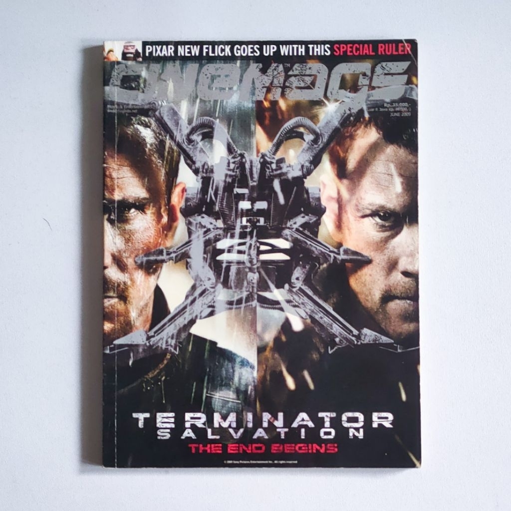 Majalah CINEMAGS Edisi 119 June 2009 - Terminator Salvation + poster