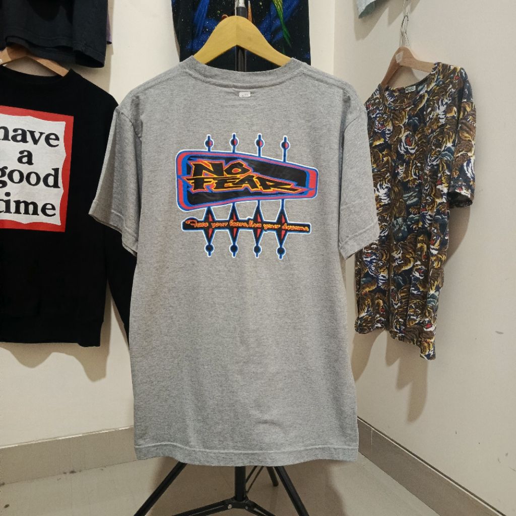 Kaos Vintage Quick Silver No Fear Size L