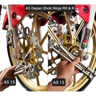 AS Stainless Stainles Ninja & Arm tengah belakang PNP Kaze. Megapro. GL Max / Aitech