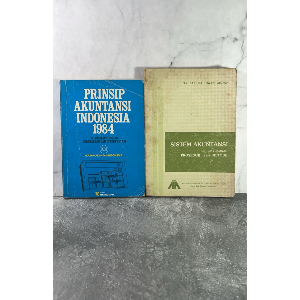 Buku Prinsip Akuntansi Indonesia 1984, Sistem Akuntansi, IAI, Drs. Zaki Baridwan