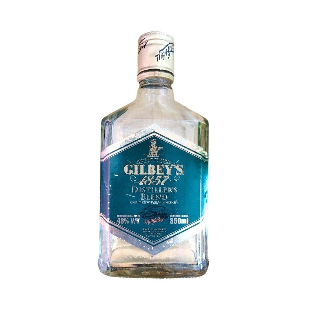 Botol kaca Gepeng 300ml - Desain Ringan, Cocok untuk Minuman