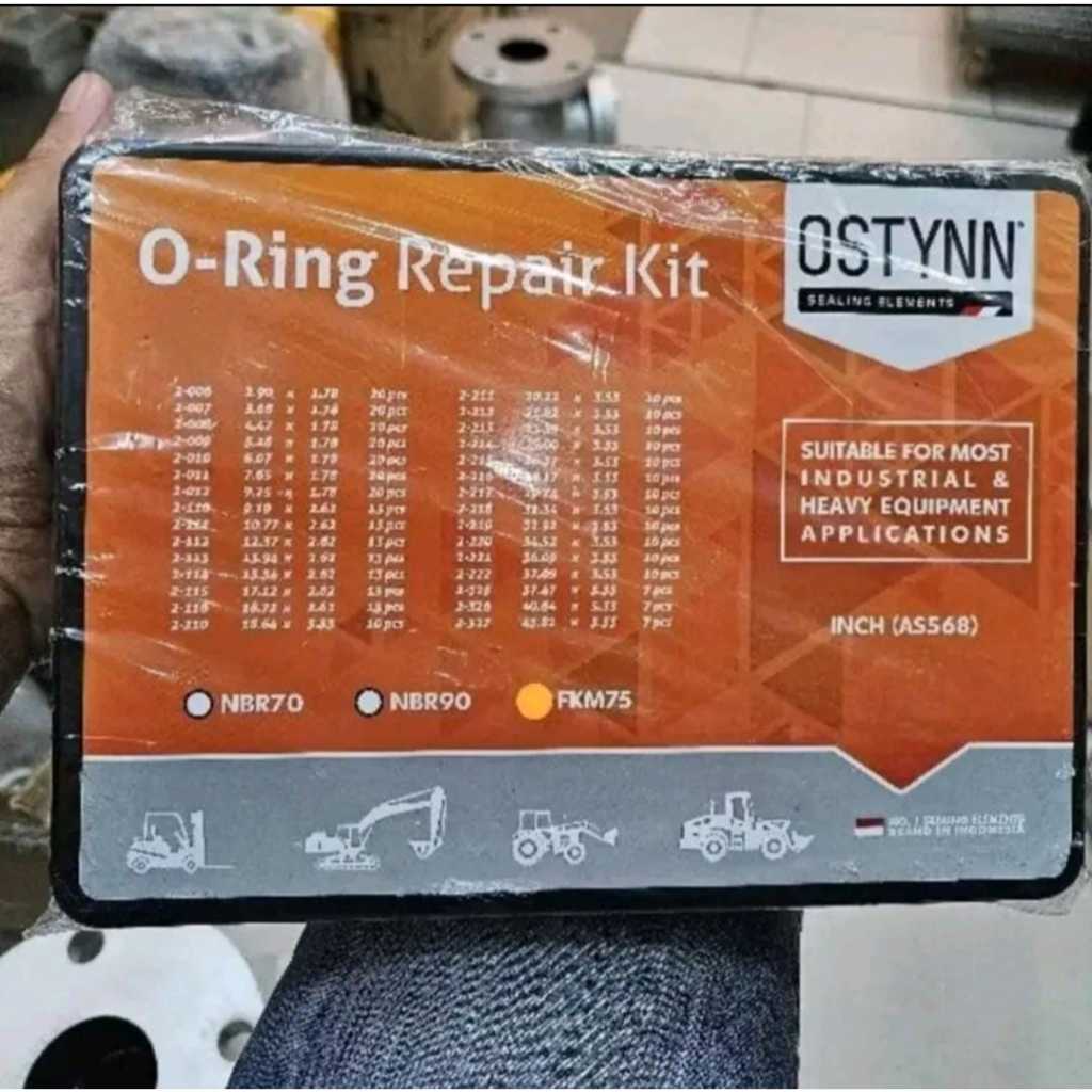 ORING KIT SET VITON AS568 VITON75 INCH OSTYNN ORING KIT VITON