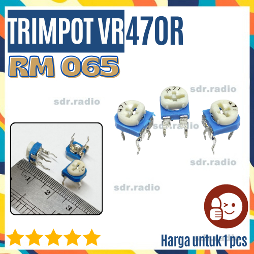 VR 470 ohm 470 471 Trimpot Trimmer Variable Resistor VR RM065 RM-065