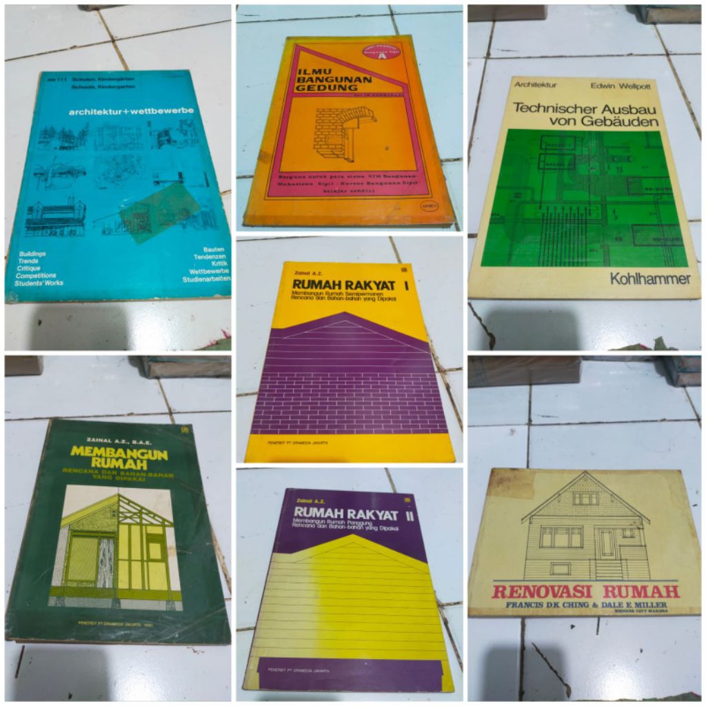 ORI Rumah rakyat 1 & II membangun rumah panggung / semipermanen / Ilmu bangunan gedung / Membangun r