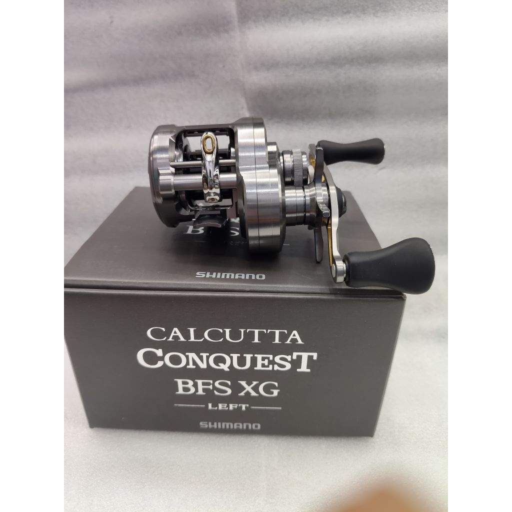 REEL SHIMANO CALCUTTA CONQUEST BFS XGL REEL BAITCASTING HANDLE KIRI