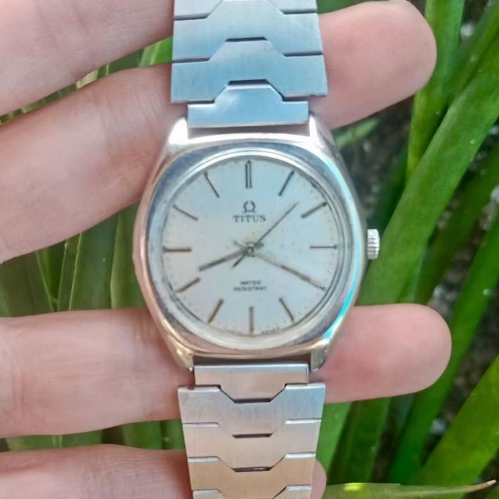 Jam Tangan Pria Titus Manual Winding Original