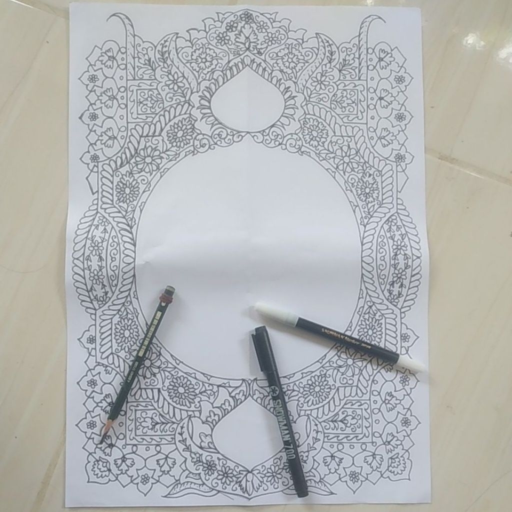 Mal kaligrafi A3 Termurah